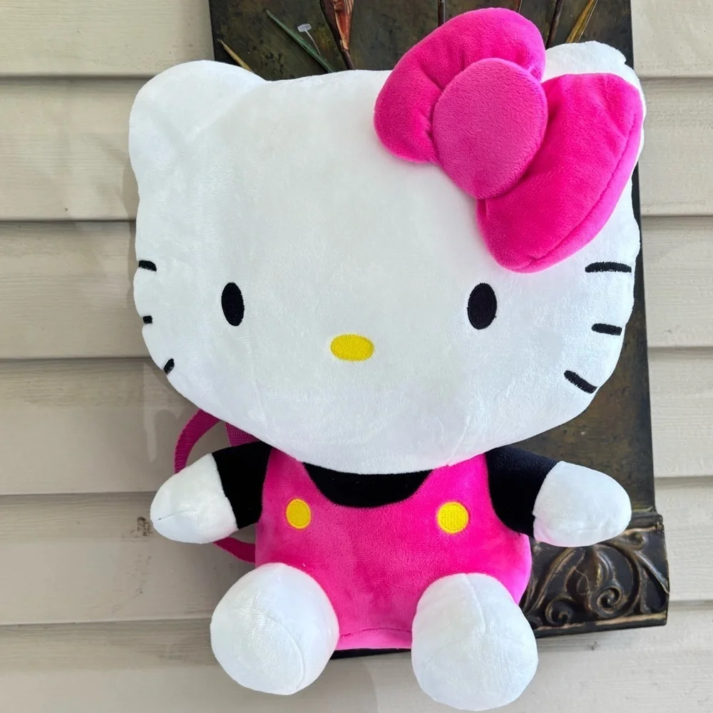 Hello Kitty plush backpack NWT